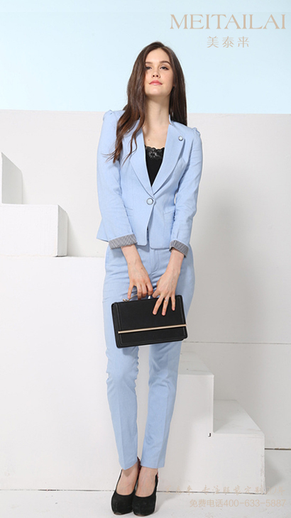 <b>藍色女士草莓视频网址 職業套裝</b>