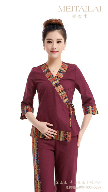 成都東南亞風情酒店服裝生產